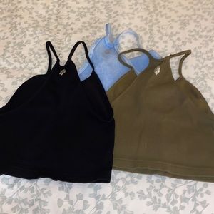 Free people happiness run tank tops